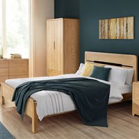 Product photograph of Julian Bowen Curve Wooden Bed Frame - King from Cuckooland