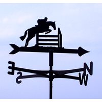 Weathervane in Horse Jumping Design 