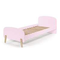 Product photograph of Vipack Kiddy Single Kids Bed In Old Pink from Cuckooland