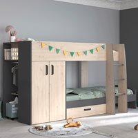 Product photograph of Parisot Stim 2 Kids Bunk Bed from Cuckooland