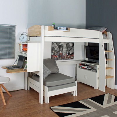 Beds With Desks Desk Beds For Boys Girls Cuckooland