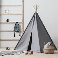 Product photograph of Kids Concept Teepee Play Tent - Yellow from Cuckooland