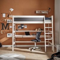 Product photograph of Lifetime Kids Luxury High-rise High Sleeper - Lifetime White from Cuckooland