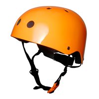 Matte Orange Helmet by Kiddimoto