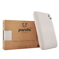 Product photograph of Panda London Kids Memory Foam Bamboo Pillow from Cuckooland