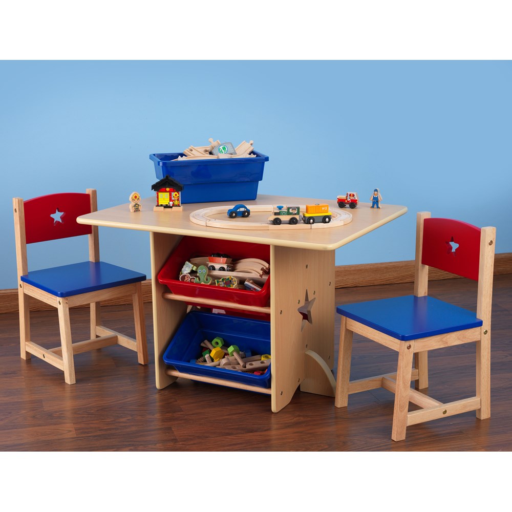 Kids Table And Chair Set In Star Design Kid Kraft Cuckooland
