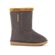 Waterproof Sheepskin Style Kids Welly Snug-Boots in Brown