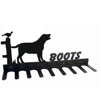 Boot Rack in Labrador Design 