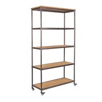 Simon Industrial Shelving Unit with Wheels