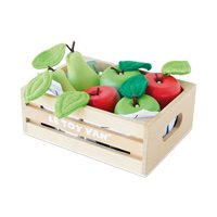 Le Toy Van FSC Wooden Apples and Pears Market Crate