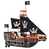 Le Toy Van FSC Wooden Barbarossa Pirate Ship