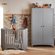 Leander Classic Baby Cot in Grey with Optional Extension Kit