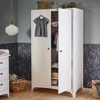 Product photograph of Leander Classic Wardrobe With 2 Doors - Grey from Cuckooland