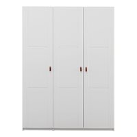 Product photograph of Lifetime Customisable 3 Door Wardrobe - Lifetime White from Cuckooland