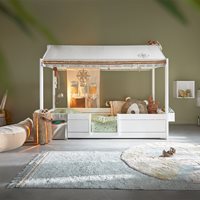 Product photograph of Lifetime Canoe Adventure 4 In 1 Combination Bed - Lifetime White from Cuckooland