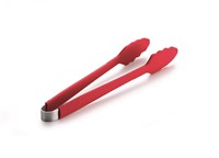 Lotus Grill BBQ Tongs in Blazing Red