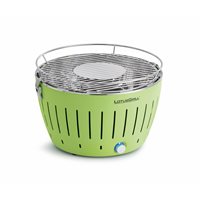 Product photograph of Lotus Grill Bbq In Green With Free Lighter Gel Charcoal from Cuckooland