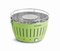 Lotus Grill BBQ in Green with Free Lighter Gel & Charcoal