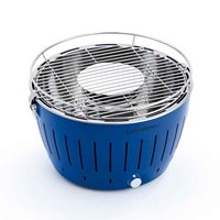 Product photograph of Lotus Grill Bbq In Blue With Free Fire Lighter Gel Charcoal from Cuckooland