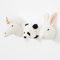 Product photograph of Lovely Box Kids Mini Animal Wall Heads from Cuckooland