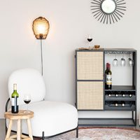 Product photograph of Guuji Low Wine Cabinet from Cuckooland