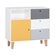 Vox Concept Chest of Drawers in Grey & Yellow