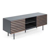 Product photograph of Mahon Tv Stand In Walnut Veneer from Cuckooland