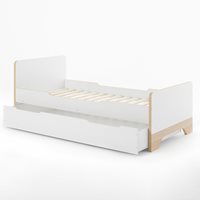 Magnus Single Bed With Trundle Drawer