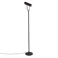 Product photograph of Zuiver Marlon Floor Lamp In Black from Cuckooland