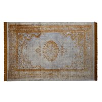 Product photograph of Zuiver Marvel Persian Style Rug In Butter Yellow from Cuckooland