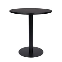 Product photograph of Zuiver Metsu Bistro Table - Black from Cuckooland