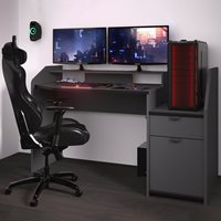 Product photograph of Parisot Setup Midi Gaming Desk from Cuckooland