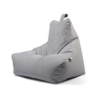 Product photograph of Extreme Lounging Mighty B Pastel Bean Bag In Pastel Grey from Cuckooland