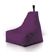 Product photograph of Extreme Lounging Mighty B-bag Quilted Indoor Bean Bag In Berry from Cuckooland
