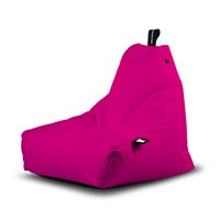 Product photograph of Extreme Lounging Mini B-bag Outdoor Bean Bag In Pink from Cuckooland