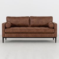 Swyft Sofa in a Box Model 02 Faux Leather 2 Seater Sofa