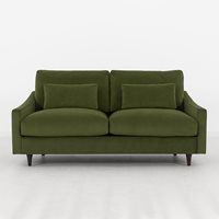 Product photograph of Swyft Sofa In A Box Model 07 Velvet 2 Seater Sofa - Light Grey from Cuckooland