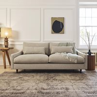 Product photograph of Swyft Sofa In A Box Model 07 Linen 3 Seater Sofa - Shadow from Cuckooland