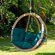 Globo Garden Hanging Chair in Green