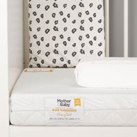 Product photograph of Mother Baby First Gold Anti Allergy Foam Cot Mattress from Cuckooland
