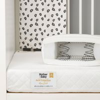 Product photograph of Mother Baby Rose Gold Anti Allergy Sprung Cot Mattress from Cuckooland