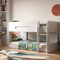 Product photograph of Flair Mystic Low Pod Bunk Bed White from Cuckooland