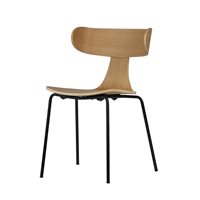 Product photograph of Pair Of Form Wooden Dining Chairs In Natural By Bepurehome from Cuckooland