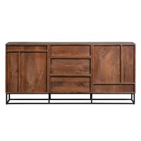 Product photograph of Woood Forrest 2 Door Sideboard With Drawers from Cuckooland