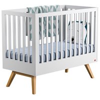 Vox Vox Nature Baby & Toddler Cot Bed in White & Oak