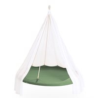 Product photograph of Tiipii Hammock Bed In Green from Cuckooland