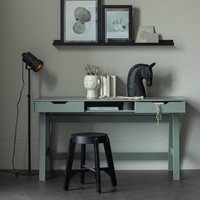 Product photograph of Nikki Computer Office Desk In Army Green By Woood from Cuckooland