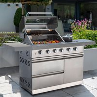 Product photograph of Norfolk Grills Absolute 4 Burner Gas Bbq Outdoor Kitchen from Cuckooland