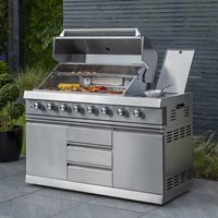 Product photograph of Norfolk Grills Absolute 6 Burner Gas Bbq Outdoor Kitchen from Cuckooland