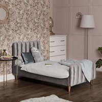 Product photograph of Obaby Gatsby Single Bed - Velvet Pink from Cuckooland